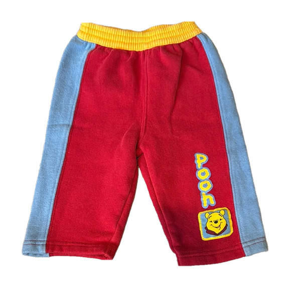 Disney Pooh Red and Blue Kids 6months sweats - Picture 1 of 4
